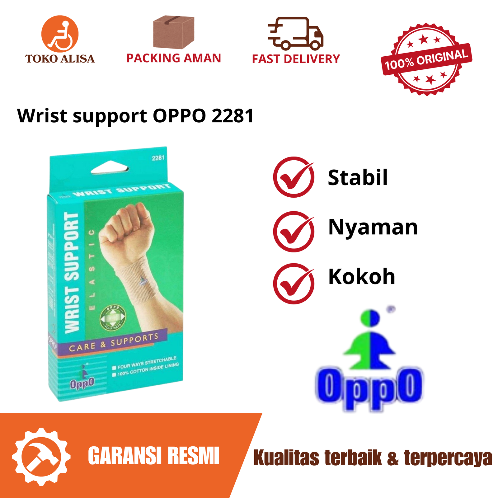 Wrist support OPPO 2281